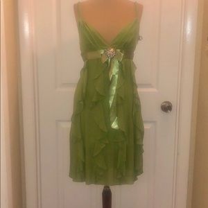 BCBG Green Dress
